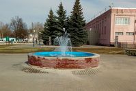 Реконструкция фонтана в пгт Бутурлино Нижегородской области