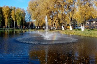 Плавающий фонтан в г.Богородск Нижегородской области